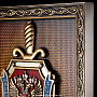 Панно деревянное резное "Герб ФСБ", фотография 4. Интернет-магазин ЛАВКА ПОДАРКОВ